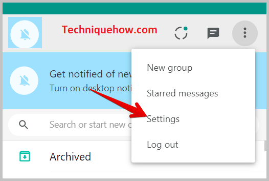 WhatsApp Setting