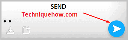 blue Send button