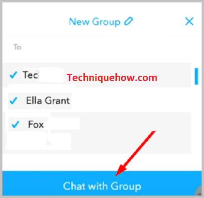 chat with group