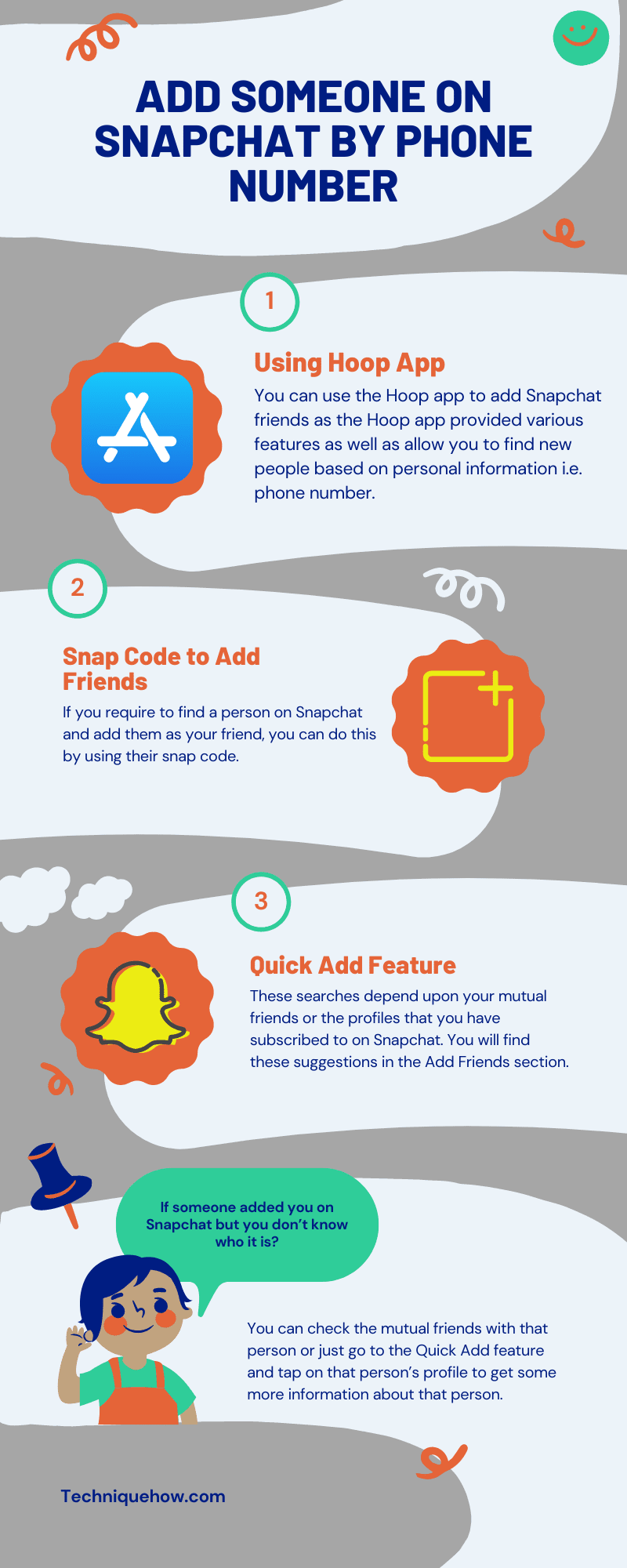 infographic_Add Someone on Snapchat by Phone Number