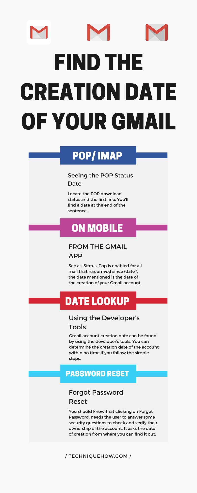infographic_Find the Creation Date of your Gmail