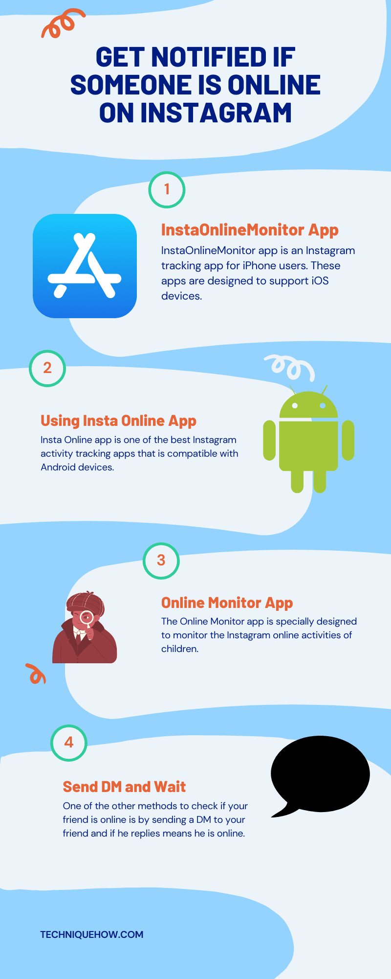infographic_Get Notified if Someone comes Online on Instagram