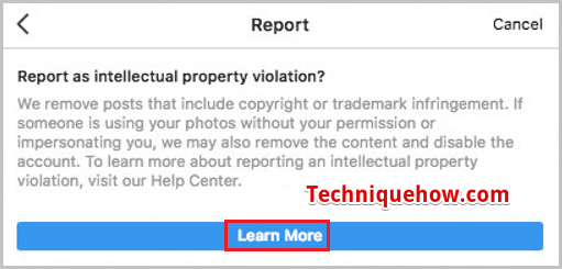 About Reporting Trademark Violations