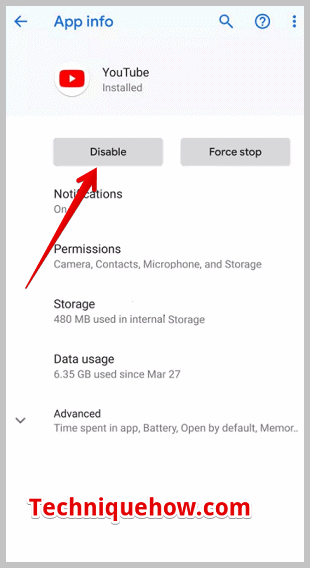 Disable