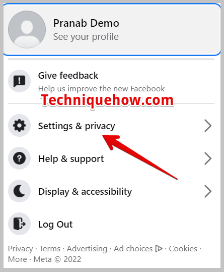 Facebook privacy settings