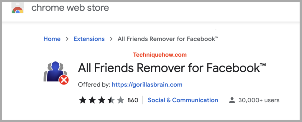 all friends remover extension
