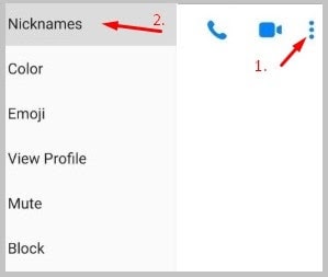 change nickname android