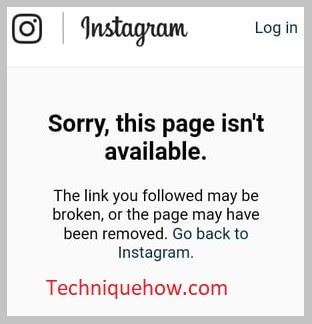 deactivated Instagram Profile