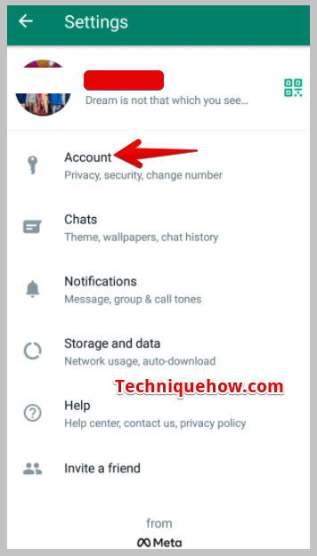 Account whatsapp