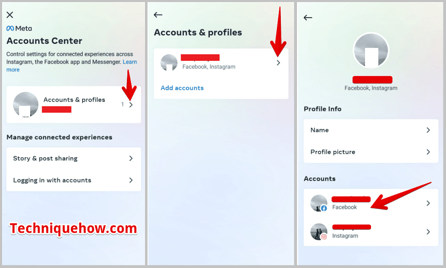 Accounts & Profiles