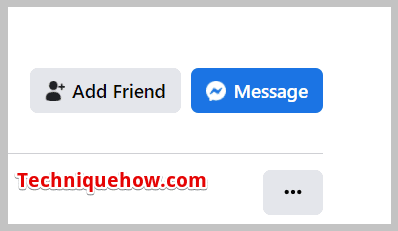 Add Friend button on the profile