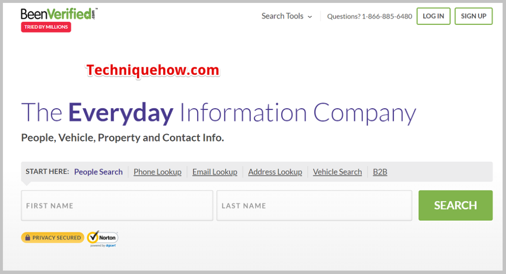 BeenVerified to search