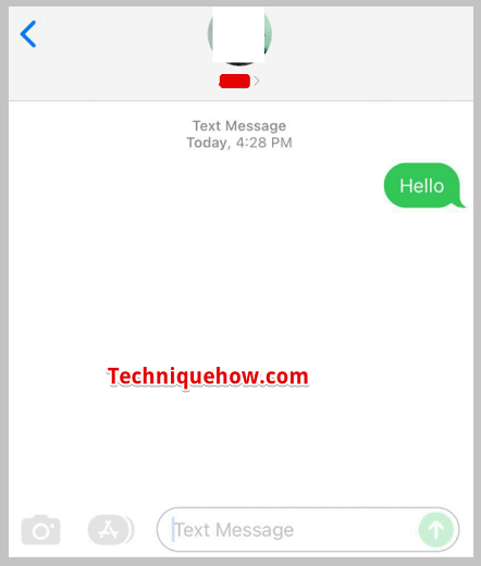 First send a message on iMessage