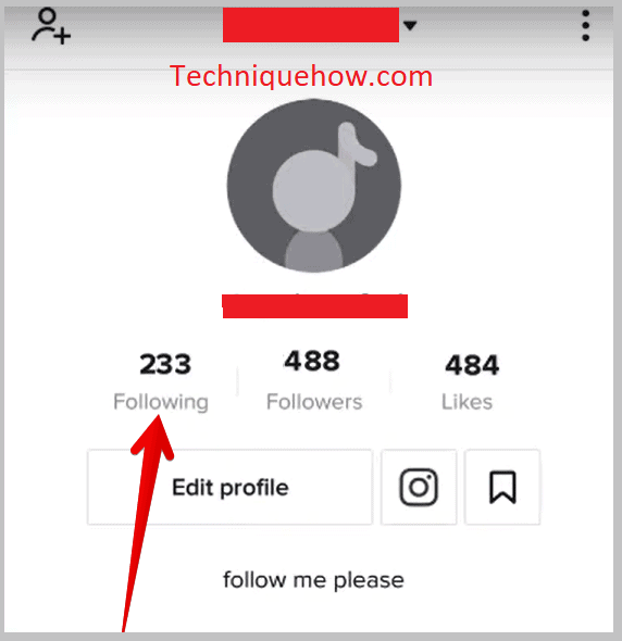 Followings on tiktok