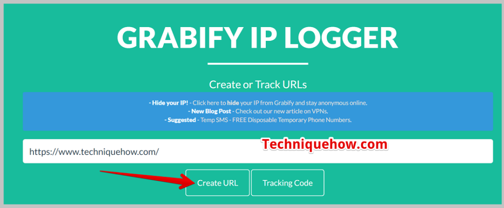 Grabify IP Logger-sms