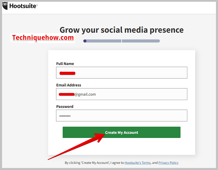 Hootsuite Create My Account
