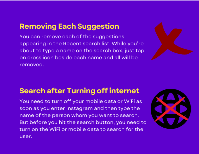 Info_How to Clear Instagram Search Suggestions when Typing