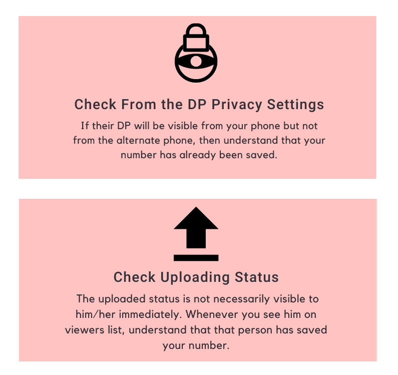 Info_How to know if someone saved your number on WhatsApp