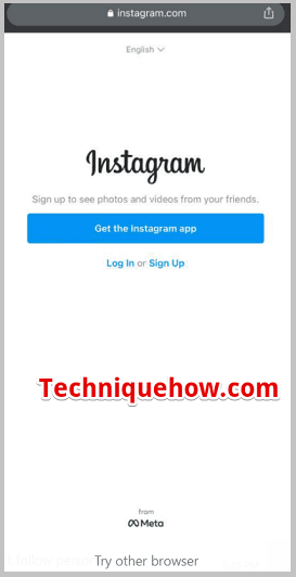 Instagram on googel chrome