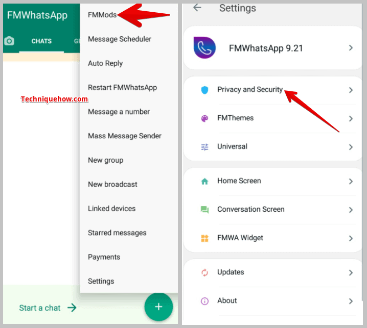 Privacy and Security FMMODS