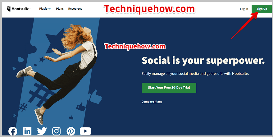 Social Media Marketing sing up