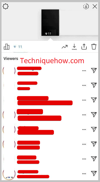 Total List of Viewers