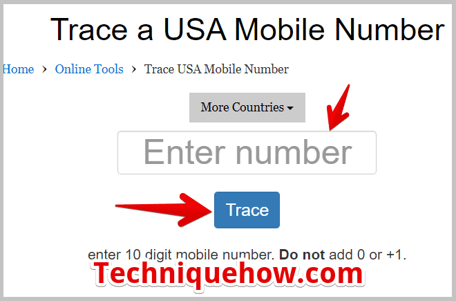 Trace and Track USA Mobile Phone Number