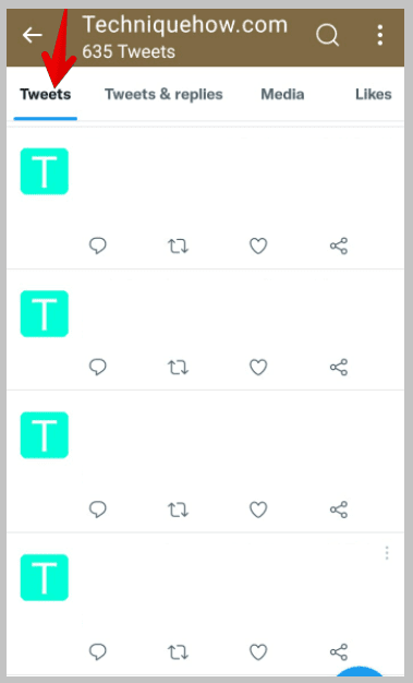 Tweet section