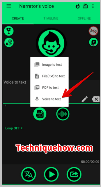 Voice to Text