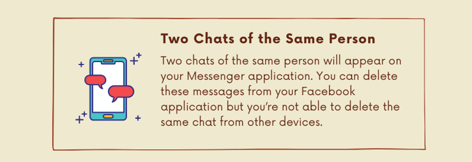 Two Chats of the Same Person