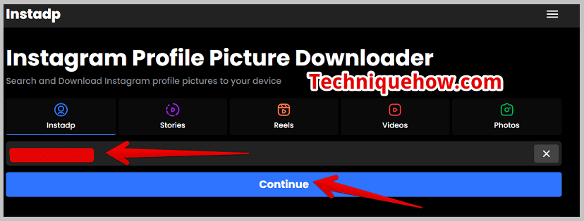 click on Continue