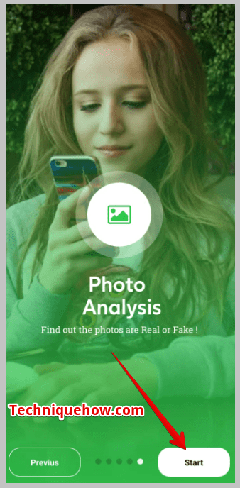 click on Start