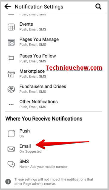 email on facebook