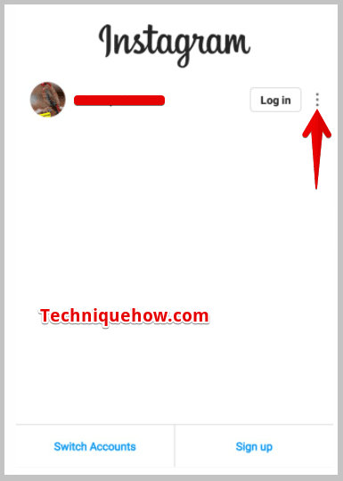 find the three dots icon