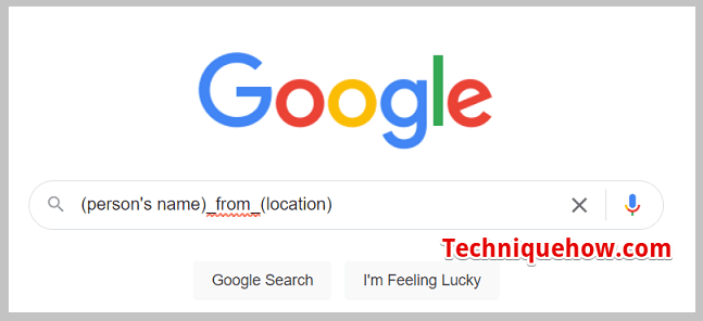 google search person name