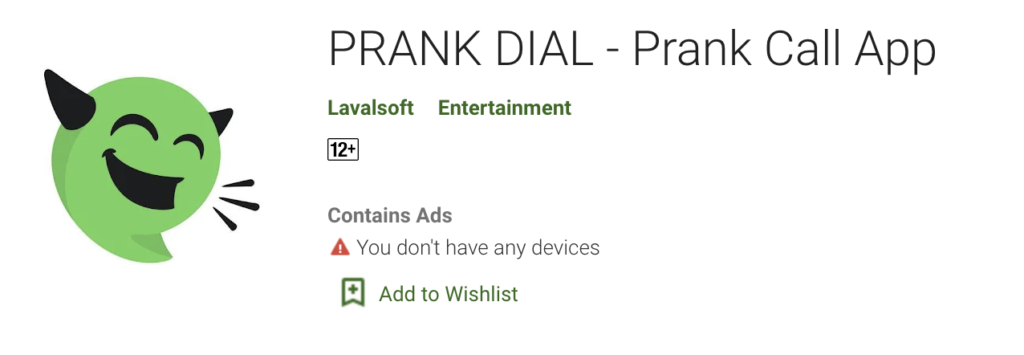 prank dial app
