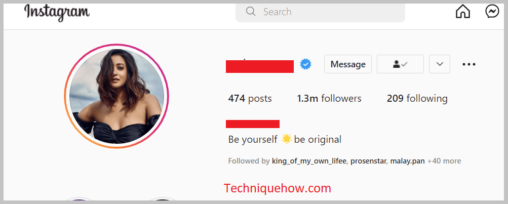instagram story on profile