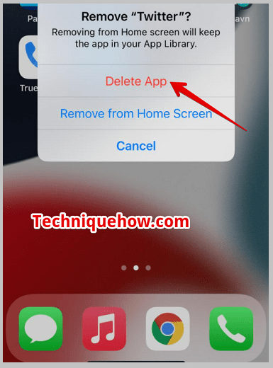 iphone delete app