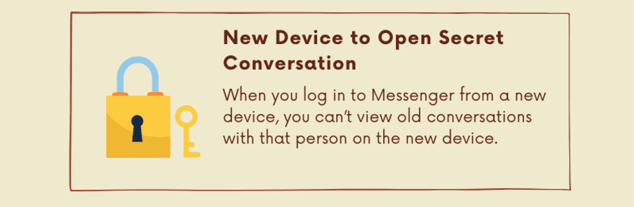 new device to open Secret Conversation