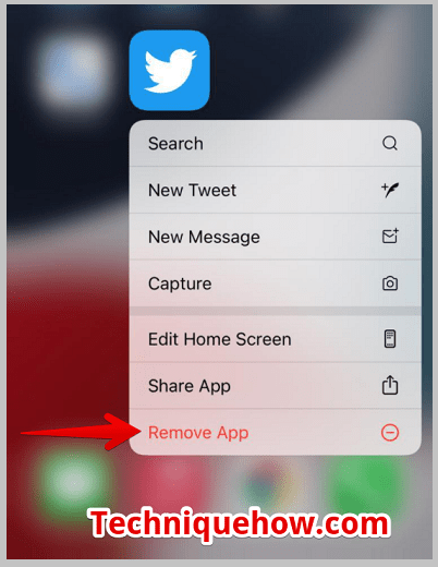 remove app option on my iPhone 13 pro max