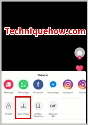 save video tiktok