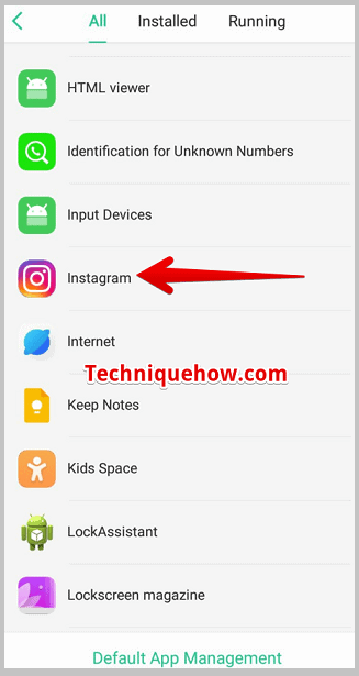 Instagram app