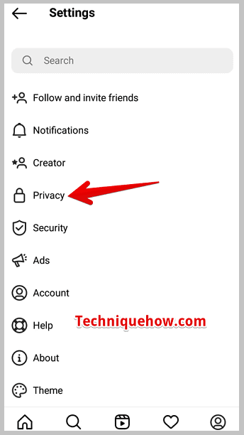 setting privacy