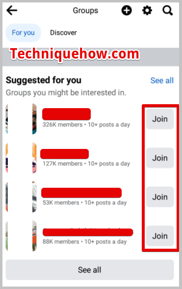 targeted group on facebook