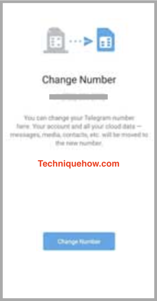 can't change number telegram