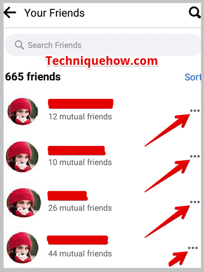 three dots placed horizontally on facebook