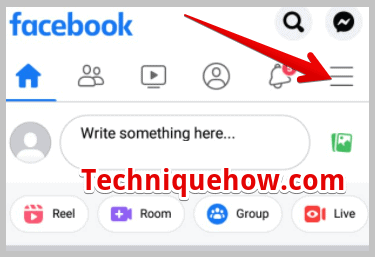 three horizontal lines on facebook