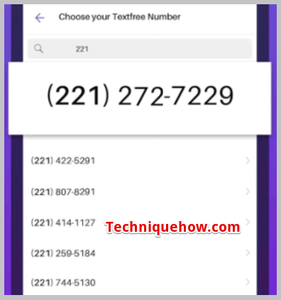 unique number