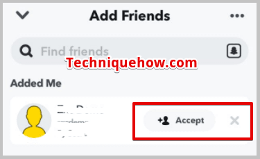 Added Me list