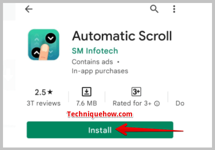 Automatic Scroll